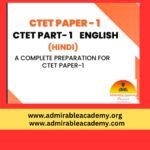 CTET ENGLISH LANGUAGE