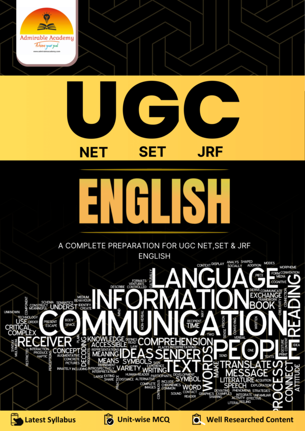 UGC NET JRF SRF ENGLISH